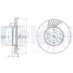 Piduriketas DELPHI BG3142