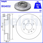 Piduriketas DELPHI BG4032