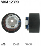 Pingutusrull,Hammasrihm SKF VKM 12390