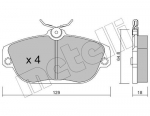 Piduriklotsi komplekt,ketaspidur METELLI 22-0132-0