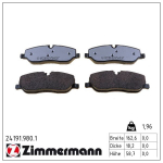 Piduriklotsi komplekt,ketaspidur ZIMMERMANN 24191.980.1