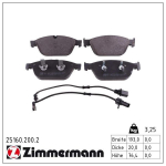 Piduriklotsi komplekt,ketaspidur ZIMMERMANN 25160.200.2