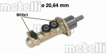 Peapiduri silinder METELLI 05-0340