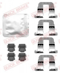 Lisakomplekt, ketaspiduriklotsid QUICK BRAKE 109-0106