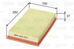 &Otilde;hufilter VALEO 585255