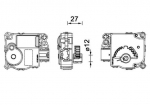Seadeelement,seguklapp MAHLE AA 59 000P