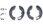 Piduriklotside komplekt TEXTAR 91045300