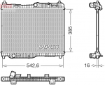 Radiaator,mootorijahutus DENSO DRM10123