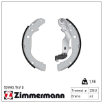 Piduriklotside komplekt ZIMMERMANN 10990.157.0