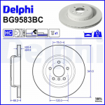 Piduriketas DELPHI BG9583BC