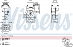 EGR-klapp NISSENS 98365