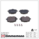 Piduriklotsi komplekt,ketaspidur ZIMMERMANN 24703.167.1