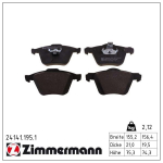 Piduriklotsi komplekt,ketaspidur ZIMMERMANN 24141.195.1