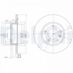 Piduriketas DELPHI BG2622