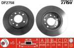 Piduriketas TRW DF2758