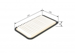 &Otilde;hufilter BOSCH F 026 400 341
