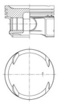 Kolvid KOLBENSCHMIDT 41725600