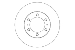 Piduriketas TRW DF6914S