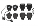 Piduriklotsi komplekt,ketaspidur BREMBO P 85 038