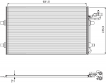 Kondensaator,kliimaseade VALEO 814323