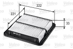 &Otilde;hufilter VALEO 585334
