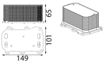 &Otilde;liradiaator,mootori&otilde;li MAHLE CLC 431 000S
