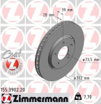 Piduriketas ZIMMERMANN 155.3902.20