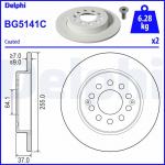 Piduriketas DELPHI BG5141C