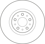 Piduriketas TRW DF4138