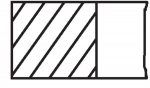 Kolvir&otilde;ngakomplekt MAHLE 028 25 N0
