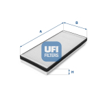 Filter,salongi&otilde;hk UFI 53.012.00