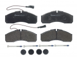 Piduriklotsi komplekt,ketaspidur BREMBO P 56 123