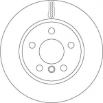 Piduriketas TRW DF6799
