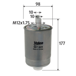 K&uuml;tusefilter VALEO 587623