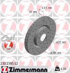 Piduriketas ZIMMERMANN 230.2385.52