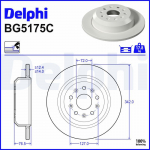 Piduriketas DELPHI BG5175C