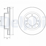 Piduriketas DELPHI BG4925C