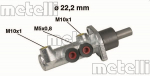 Peapiduri silinder METELLI 05-0354