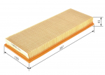 &Otilde;hufilter BOSCH 1 457 433 609