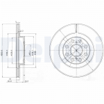 Piduriketas DELPHI BG3825