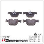 Piduriklotsi komplekt,ketaspidur ZIMMERMANN 25514.180.1