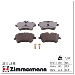 Piduriklotsi komplekt,ketaspidur ZIMMERMANN 23144.995.1