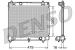 Radiaator,mootorijahutus DENSO DRM50008