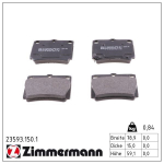 Piduriklotsi komplekt,ketaspidur ZIMMERMANN 23593.150.1