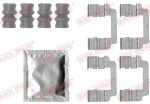 Lisakomplekt, ketaspiduriklotsid QUICK BRAKE 109-1830