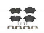 Piduriklotsi komplekt,ketaspidur BREMBO P 06 051