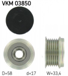 Generaatori vabak&auml;ik SKF VKM 03850