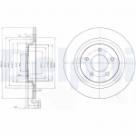 Piduriketas DELPHI BG4026