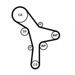 Hammasrihm CONTINENTAL CTAM CT1176