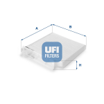 Filter,salongi&otilde;hk UFI 53.104.00